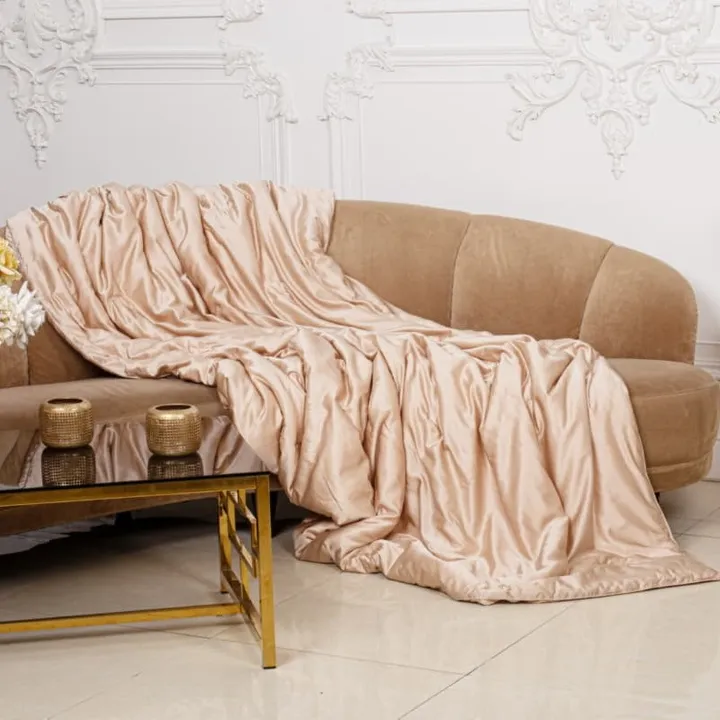 LUXURY SILK SHARM / РОСКОШНЫЙ ШЕЛК ШАРМ 200х220 1300 г Одеяло шелковое всесезонное LC1002