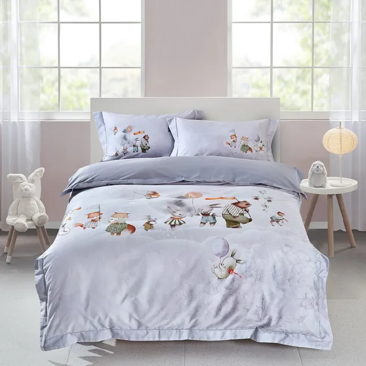 ASABELLA 2312-4XS Постельное белье 1,5-спал.: люкс-сатин, египетский хлопок Premium 2312-4XS