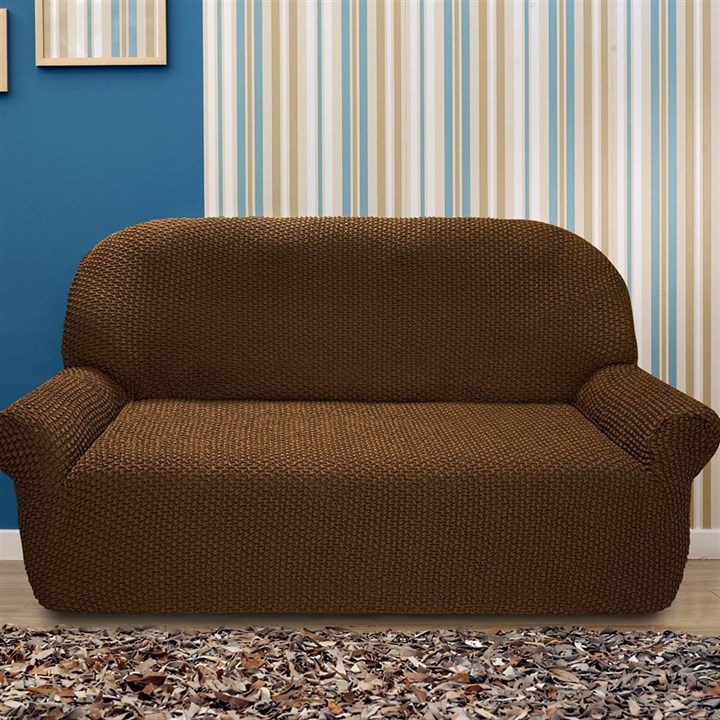 ГАЛАНТ МАРОН Чехол на 2-х местный диван от 130 до 170 см - фото 24763