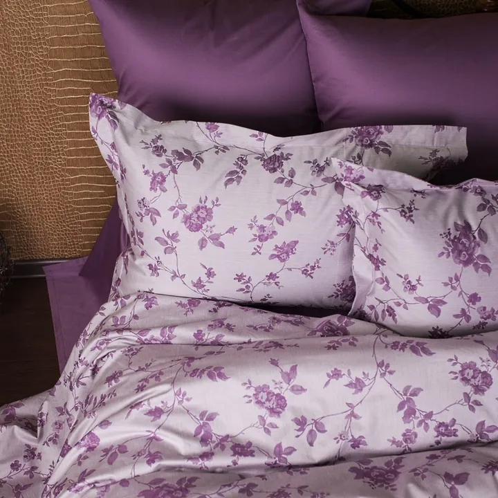 GRASS LILAC PALETTE / ПАЛЛАДА Постельное белье семейное G-LI6150
