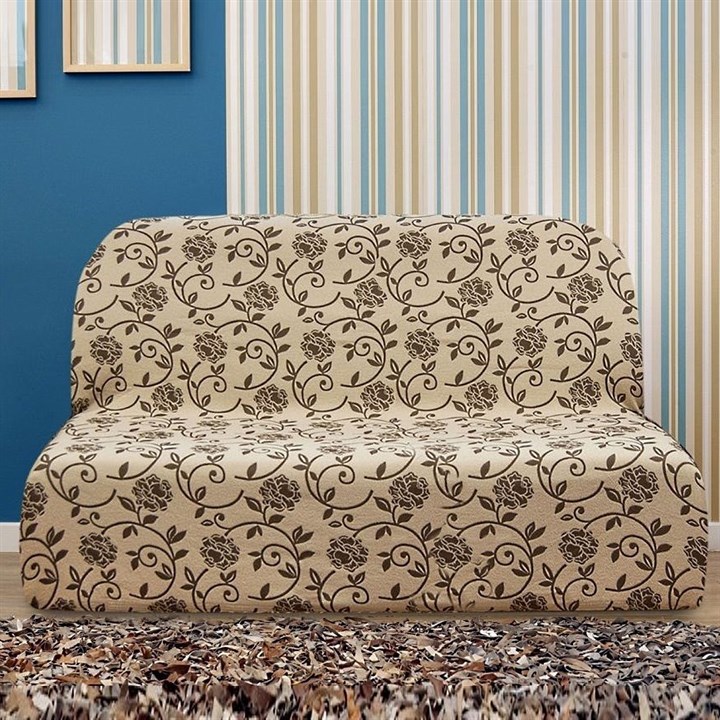 АКАПУЛЬКО БЕЖ Чехол на диван без подлокотников от 170 до 210 см - фото 41095
