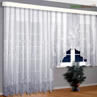 Тюль на балконное окно с дверью Каприз 3020