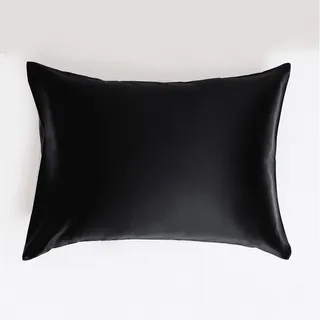 GRASS DIAMOND BLACK / БЛИССЕН 50х70 Шелковая наволочка G-205070