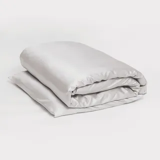 GRASS SILVERY GREY 200х220 Пододеяльник шелковый G-22200220