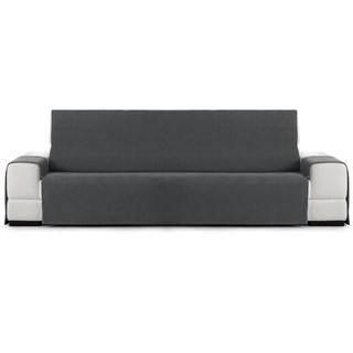 ISLANDIYA AQUASTOP 200 см Непромокаемая накидка на 3-х местный диван, цвет: темно-серый
