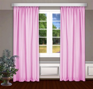 Готовые шторы Габриэль розовые