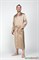 BEIGE XXL (50-52) Мужской шелковый халат, 100% Mulberry MRB200XL
