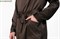 CHOCOLATE XXXXXL (58-60) Мужской шелковый халат, 100% Mulberry MRCH2005XL