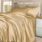 BEIGE / БЕЖ Евромакси: Шелковое постельное белье, 100% Mulberry 0720EM