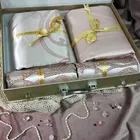ФЛЁР Евромакси: Шелковое постельное белье, 100% Mulberry 0716EM