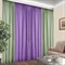 Комбинированные шторы Габриэль (выс.250), фисташковый/сиреневый 72541