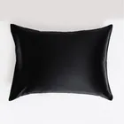 GRASS DIAMOND BLACK / БЛИССЕН 50х70 Шелковая наволочка G-205070