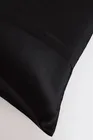 GRASS DIAMOND BLACK / БЛИССЕН 50х70 Шелковая наволочка G-205070