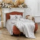 GRASS SILVERY GREY 150х200 Пододеяльник шелковый G-22150200