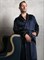 BRILLIANT DARK BLUE PREMIUM XXL (52-54) Мужской шелковый халат, 100% Mulberry MRNAVYB2002XL BRILLIANT DARK BLUE PREMIUM XXL (52-54) Мужской шелковый халат, 100% Mulberry MRNAVYB2002XL