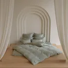 БРИЛЛИАНТ Олив | Пододеяльник 160x220 см | сатин, 100% тенсел G-18160220