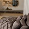 HAVANA BROWN BRILLIANT GRASS 200х200х40 Простыня на резинке G-231200200 - фото 184760