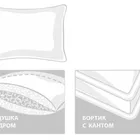 GRASS 3D THERMO DOWN / ТЕРМОРИ 3Д 50х68 Подушка пуховая с эффектом терморегуляции упругая G-66212