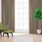 Готовые шторы Кармен 270х300, 2 шт. бежевые 530004