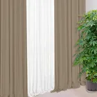 Готовые шторы Кармен 270х300, 2 шт. бежевые 530004