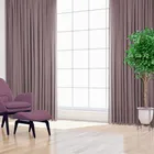 Готовые шторы Кармен 270х300, 2 шт. пыльная роза 530003