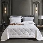 ASABELLA 469-2B 240х260 Покрывало стеганое с кружевом 469-2B
