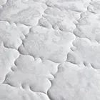 ASABELLA 469-2BL 260х260 Покрывало стеганое с кружевом 469-2BL