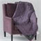 FLAUM FARBE 200х220 Одеяло стеганое легкое, цвет: фиолетовый/серый NF-462073
