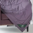 FLAUM FARBE 150х200 Одеяло стеганое легкое, цвет: фиолетовый/серый NF-461573
