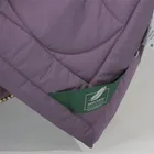 FLAUM FARBE 150х200 Одеяло стеганое легкое, цвет: фиолетовый/серый NF-461573