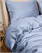 LUXE DREAM PURE BLUE Постельное белье евро: люкс-сатин, египетский хлопок C1010E