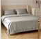 LUXE DREAM PURE SILVER GREY Постельное белье евро: люкс-сатин, египетский хлопок C1011E
